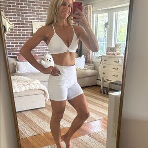 ALO Yoga White Intimates Set